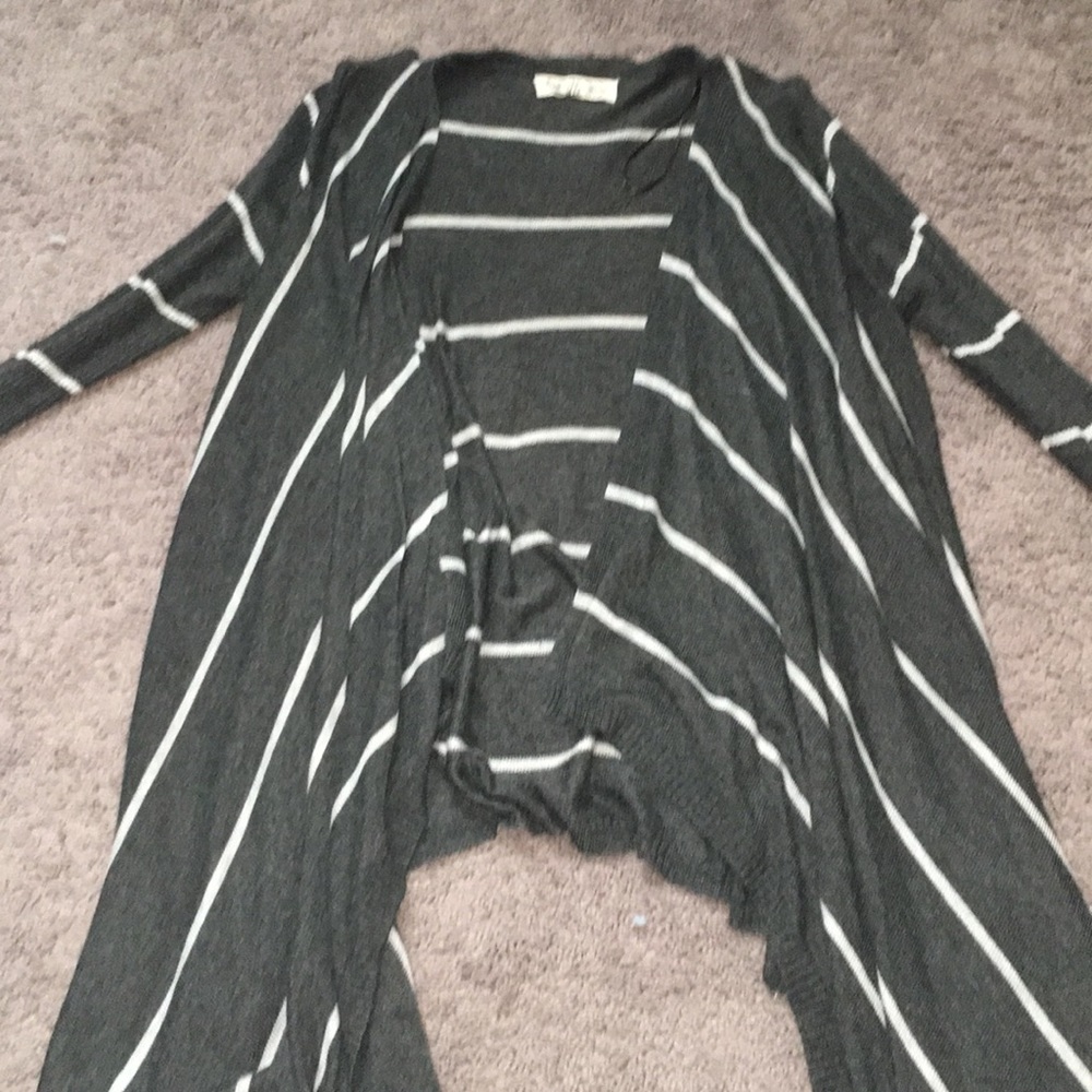 Grey cardigan!